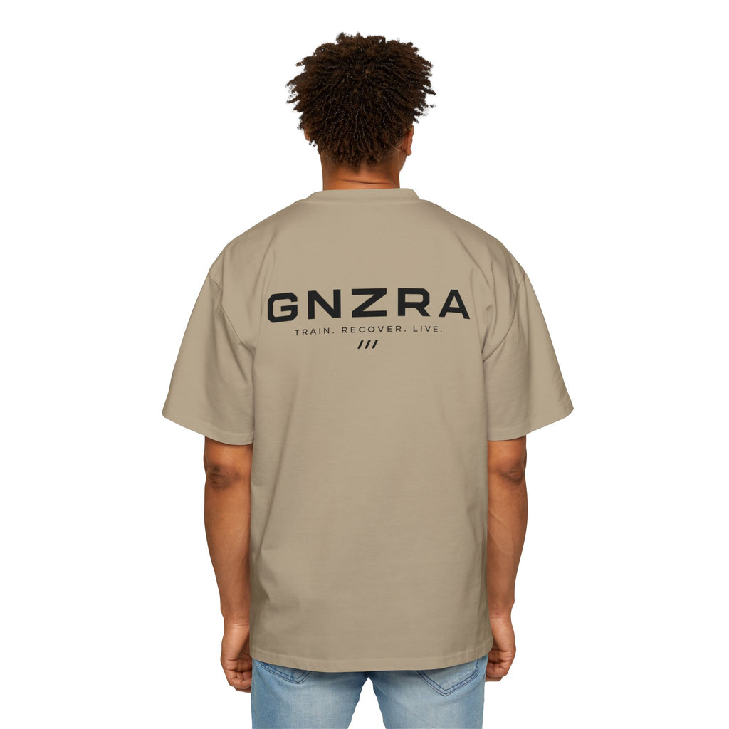 GNZRA Oversized Tee — Faded Khaki