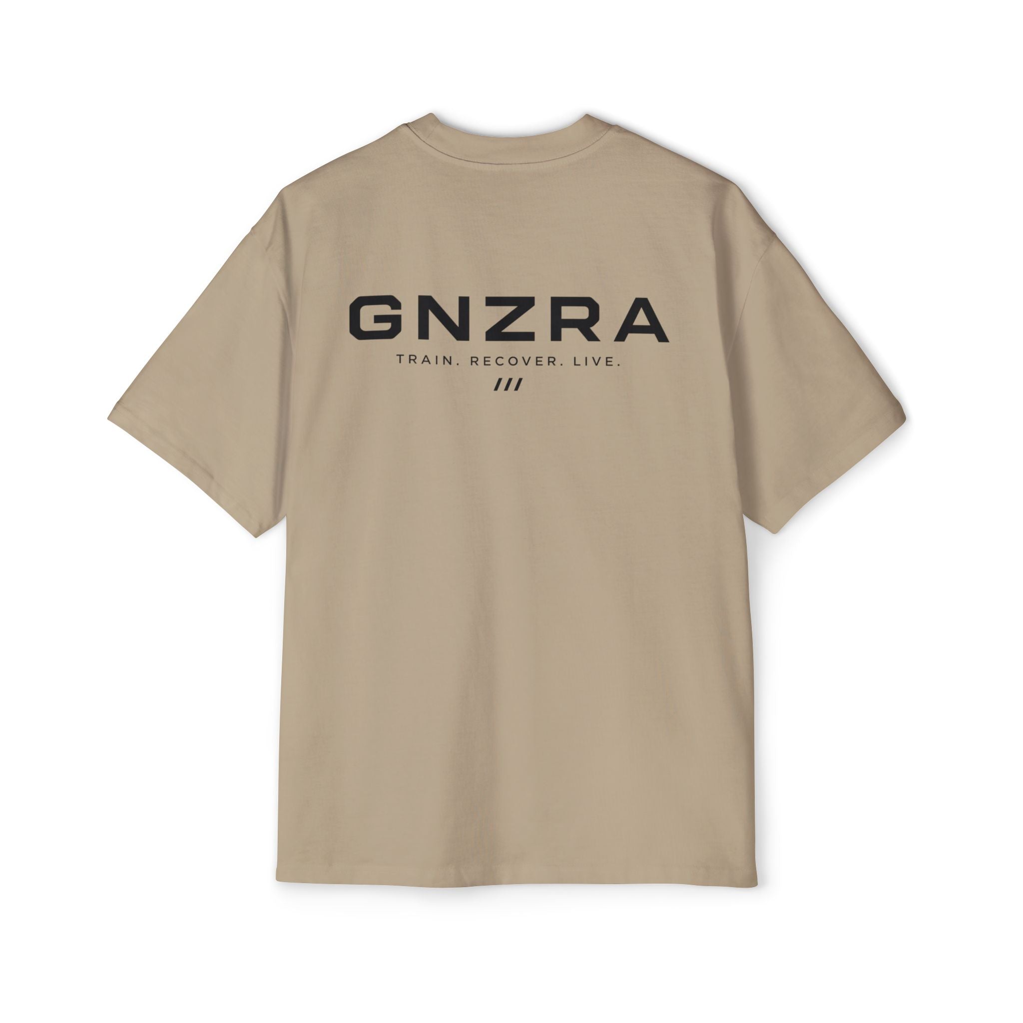 GNZRA Oversized Tee — Faded Khaki