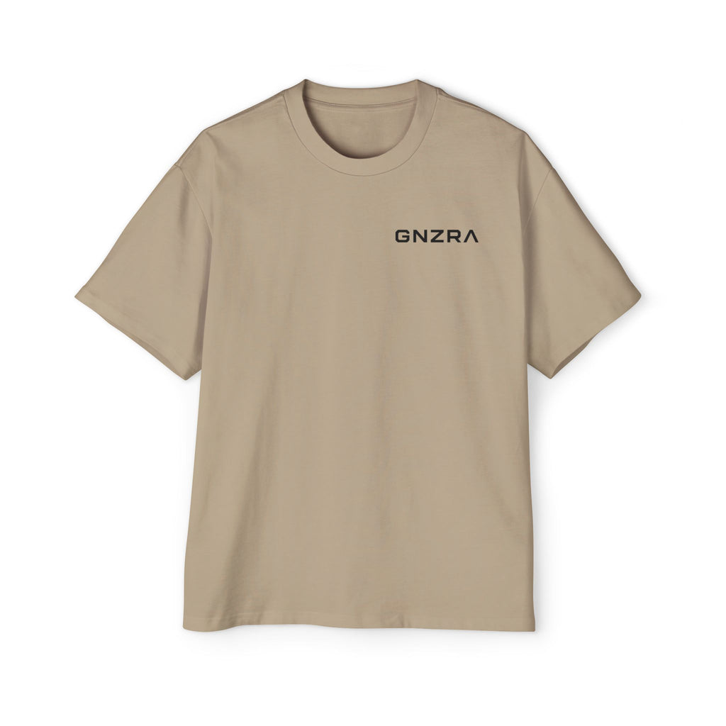 GNZRA Oversized Tee — Faded Khaki